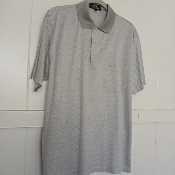 Vintage Longchamp Paris Shirt Polo Men's 52 Logo Short Sleeve Cotton Made Italy - Picture 6 of 9